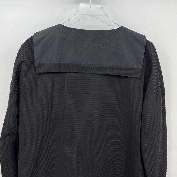 Heidi Ost Size Small / Medium Black Textured Dress & Jacket Set Designer Art - Picture 5 of 12